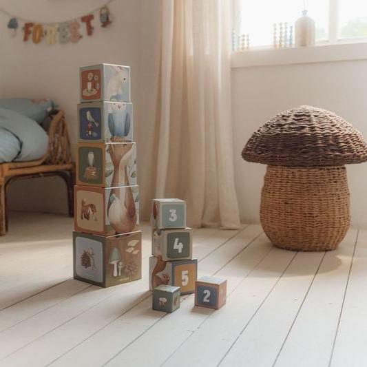 Little Dutch Building Blocks - Forest Friends