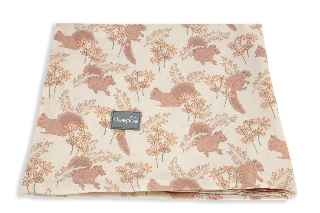 Sleepee 3 in 1 Bamboo Swaddle - Vintage Animals (colours)