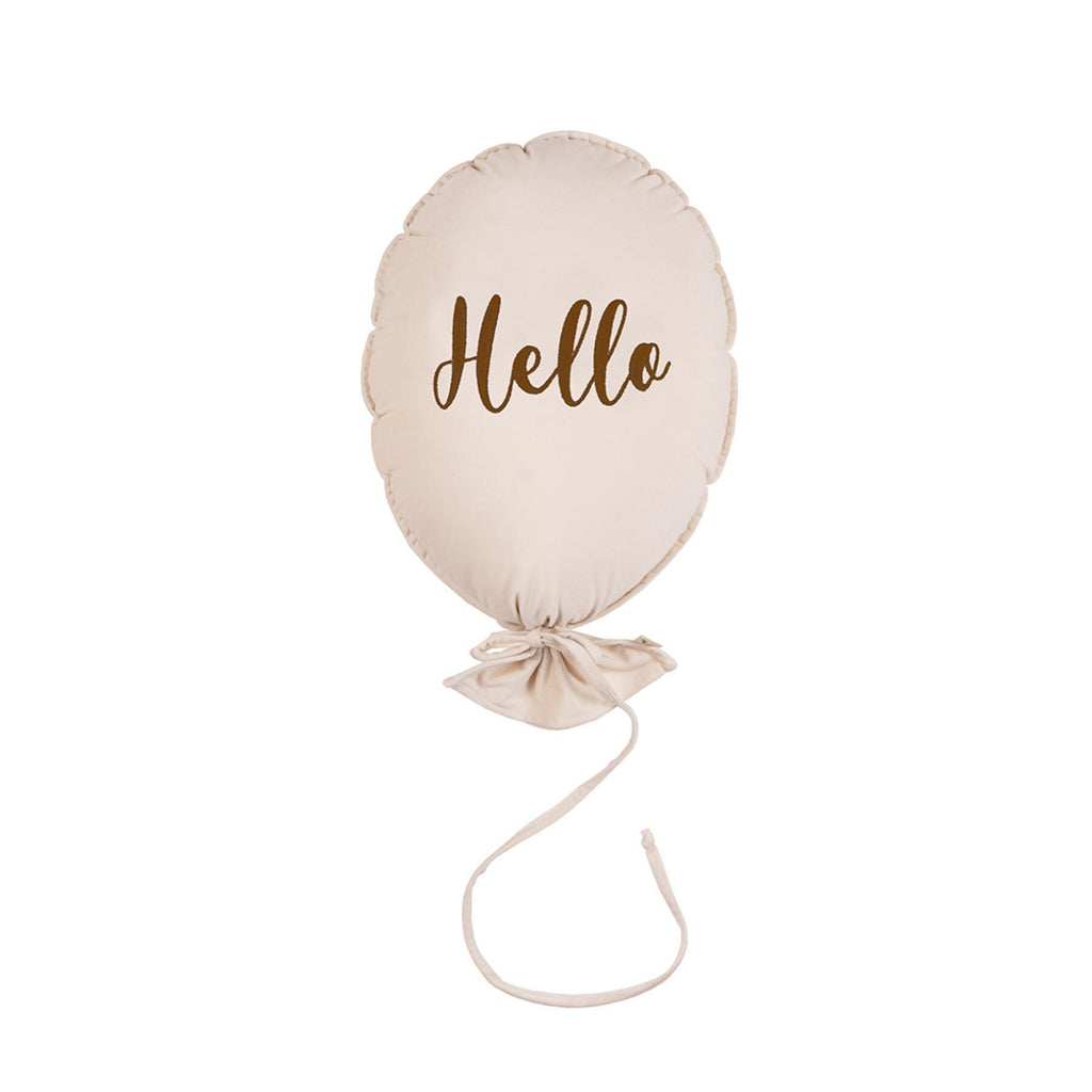Malomi Delux Velvet Balloon Pillow - Vanilla Cream (variants)