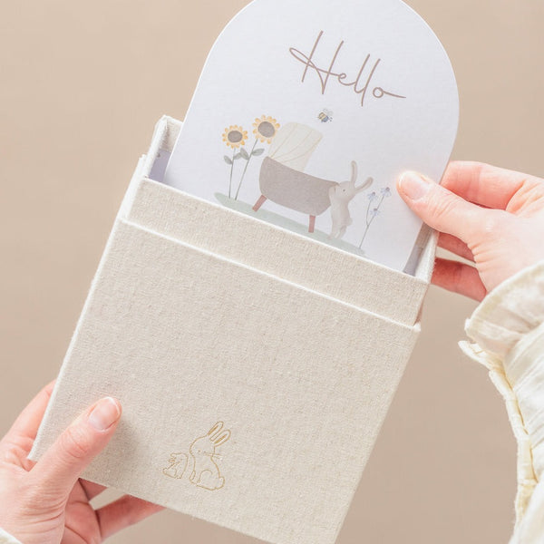 Little Dutch Baby Milestone Cards - Baby Bunny