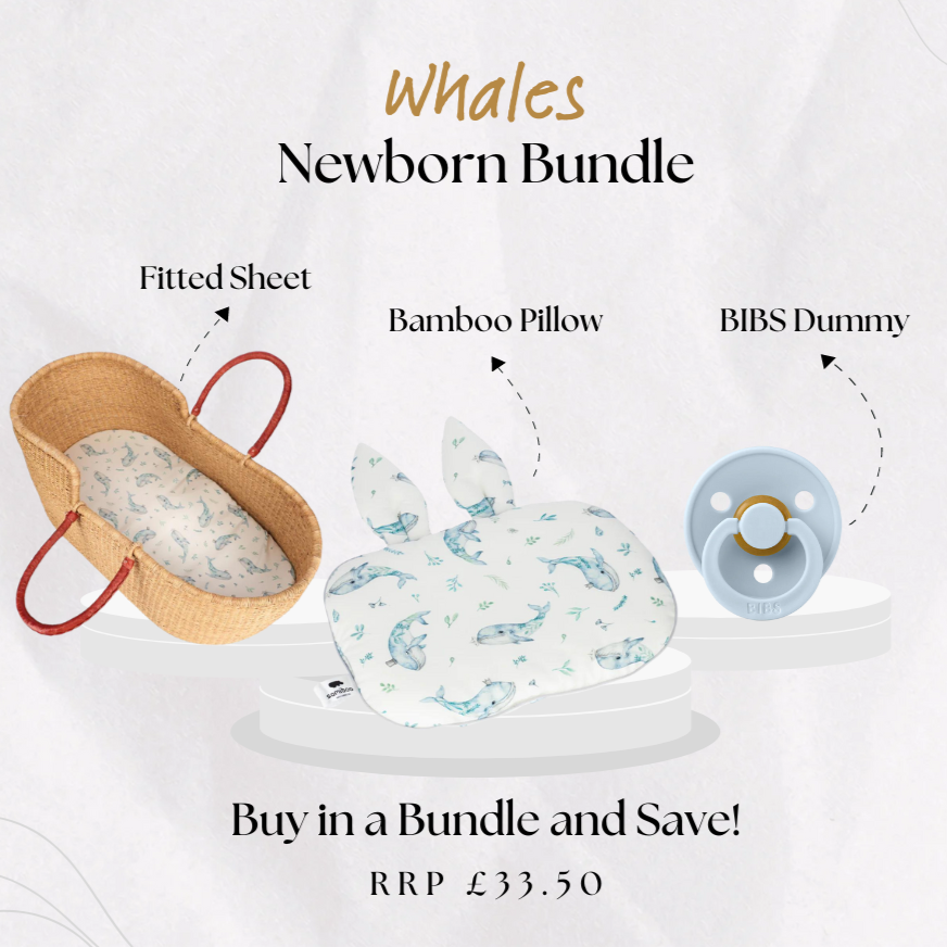 Newborn Gift Bundle: Whales