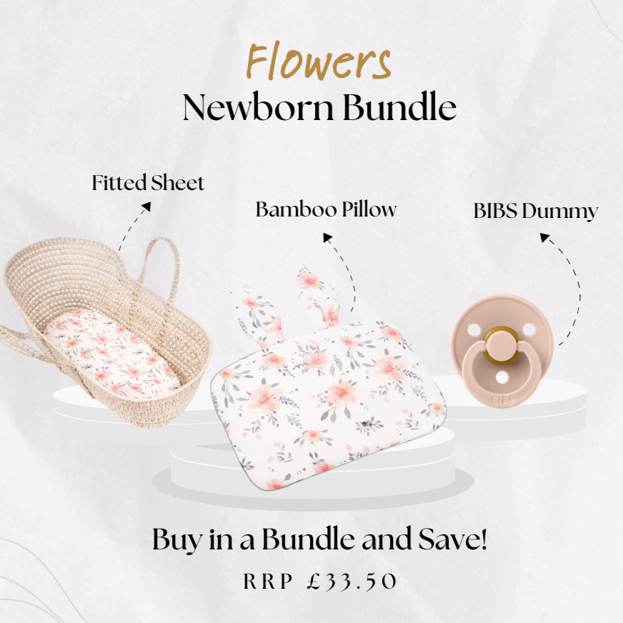 Newborn Gift Bundle: Flowers