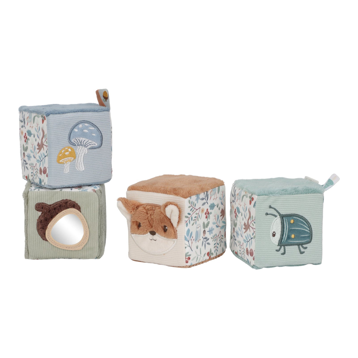Little Dutch Soft Blocks - Forest Friends