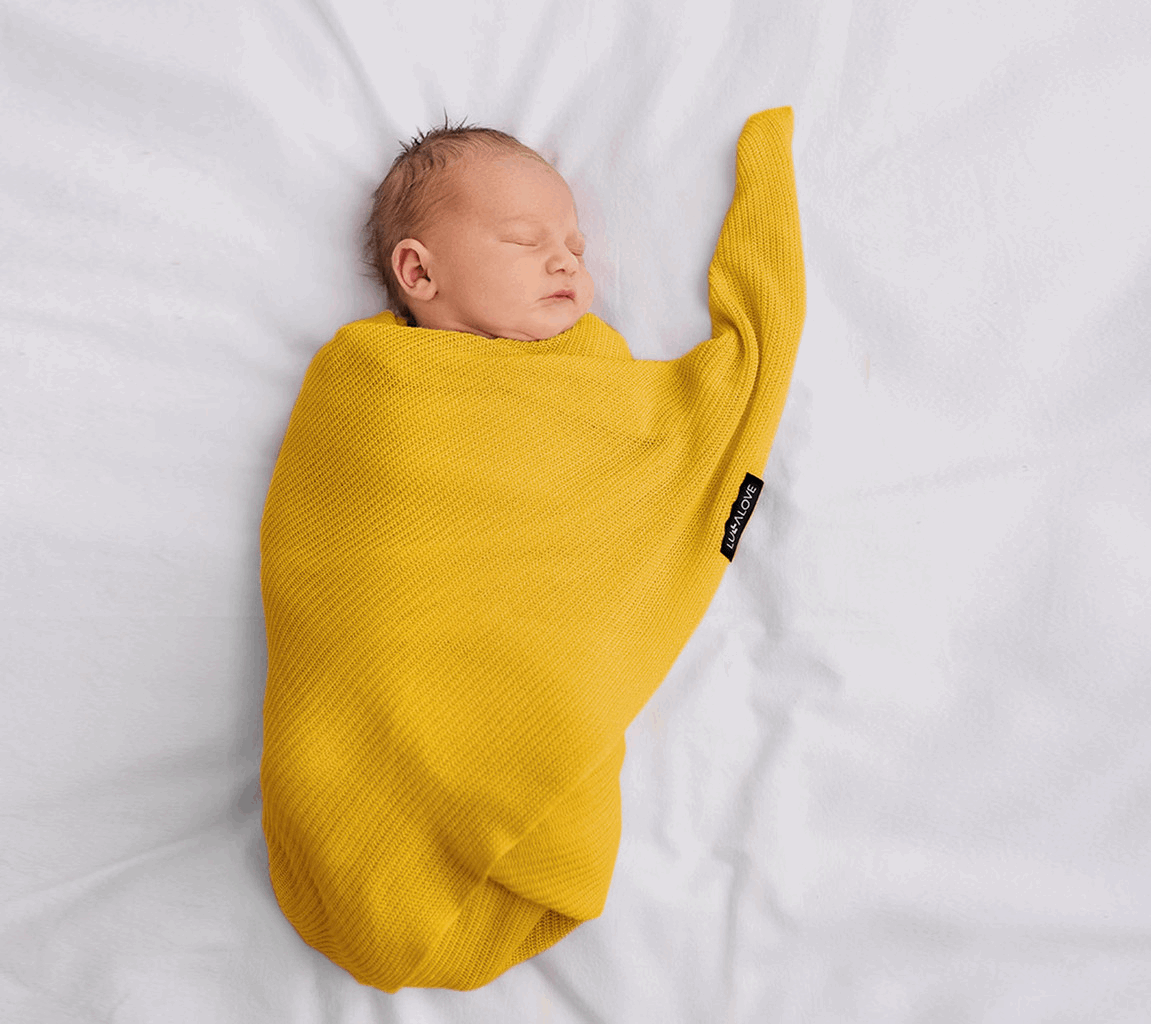 Lullalove Light Swaddle Blanket (colours)