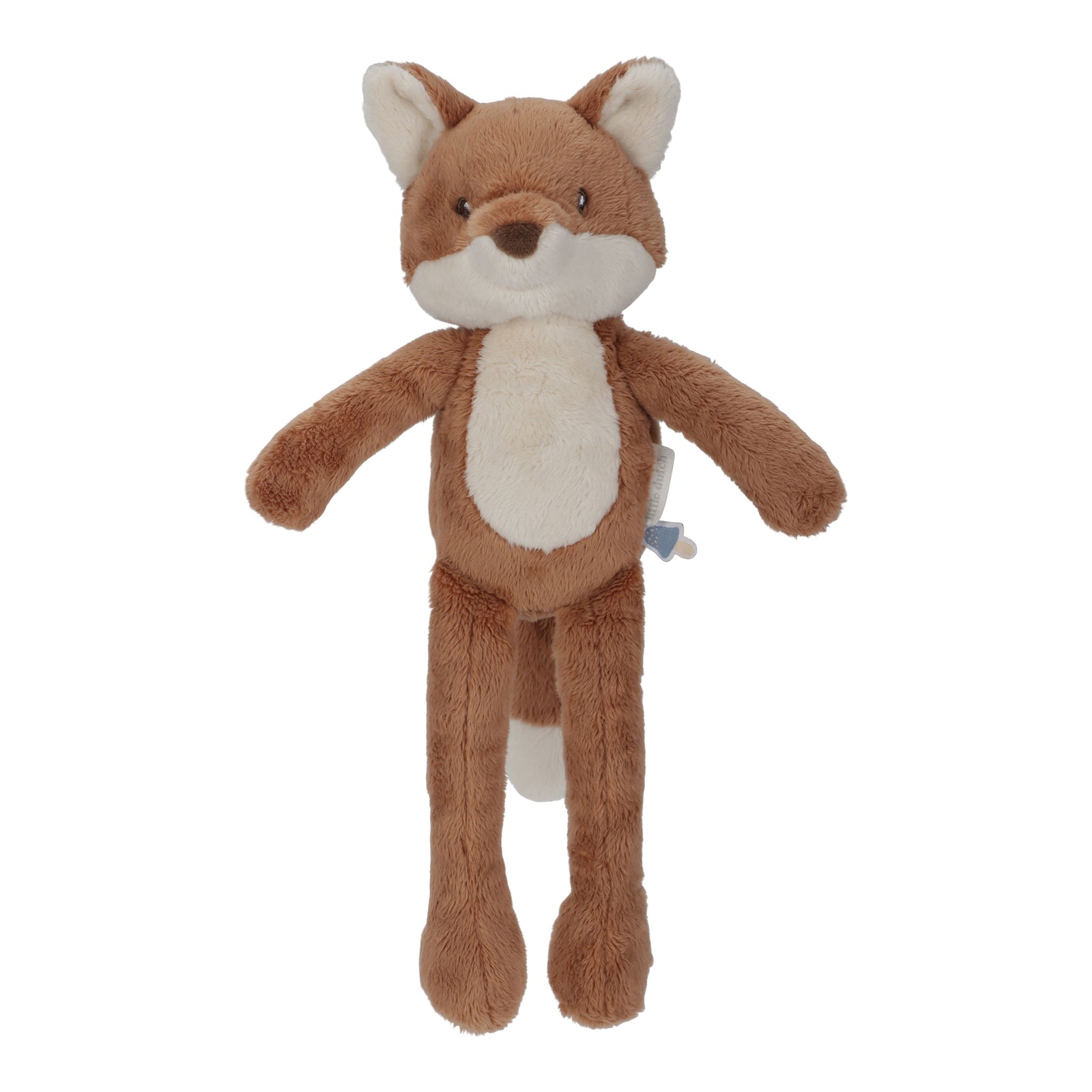 Long Legs Fox - Forest Friends with fluffy tail and long legs, perfect for cuddling and imaginative play with kids.