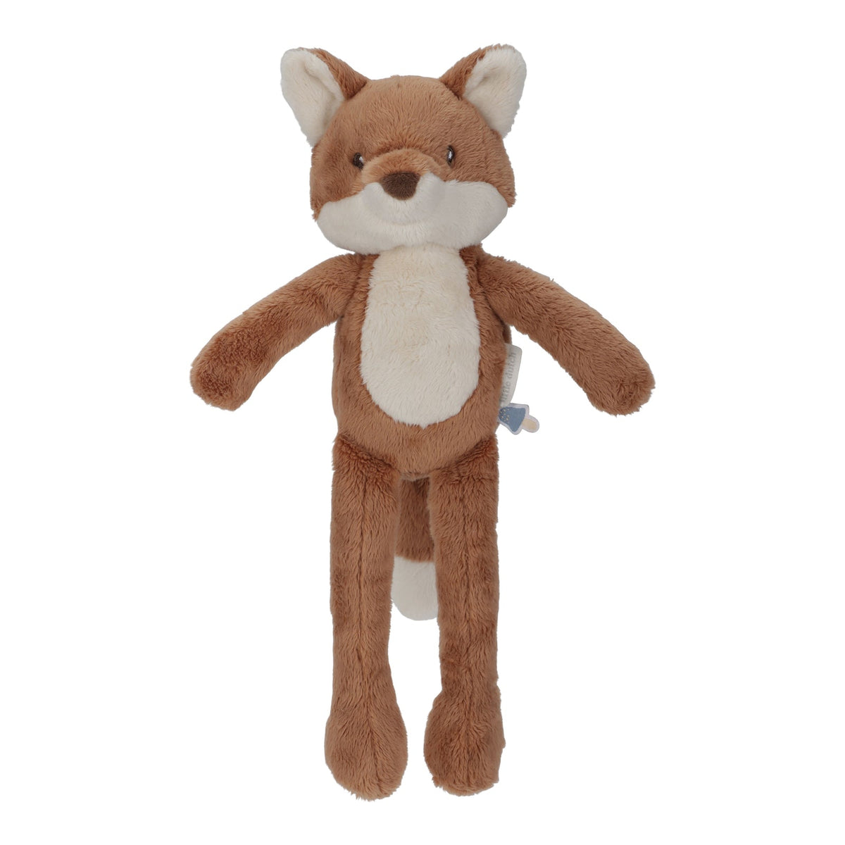 Long Legs Fox - Forest Friends with fluffy tail and long legs, perfect for cuddling and imaginative play with kids.