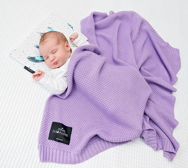 bamboo blanket lavender