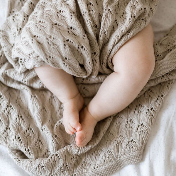 MY MEMI Openwork Bamboo Blanket (colours)