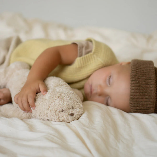 Moonie Organic Humming Seal with a lamp - Sand