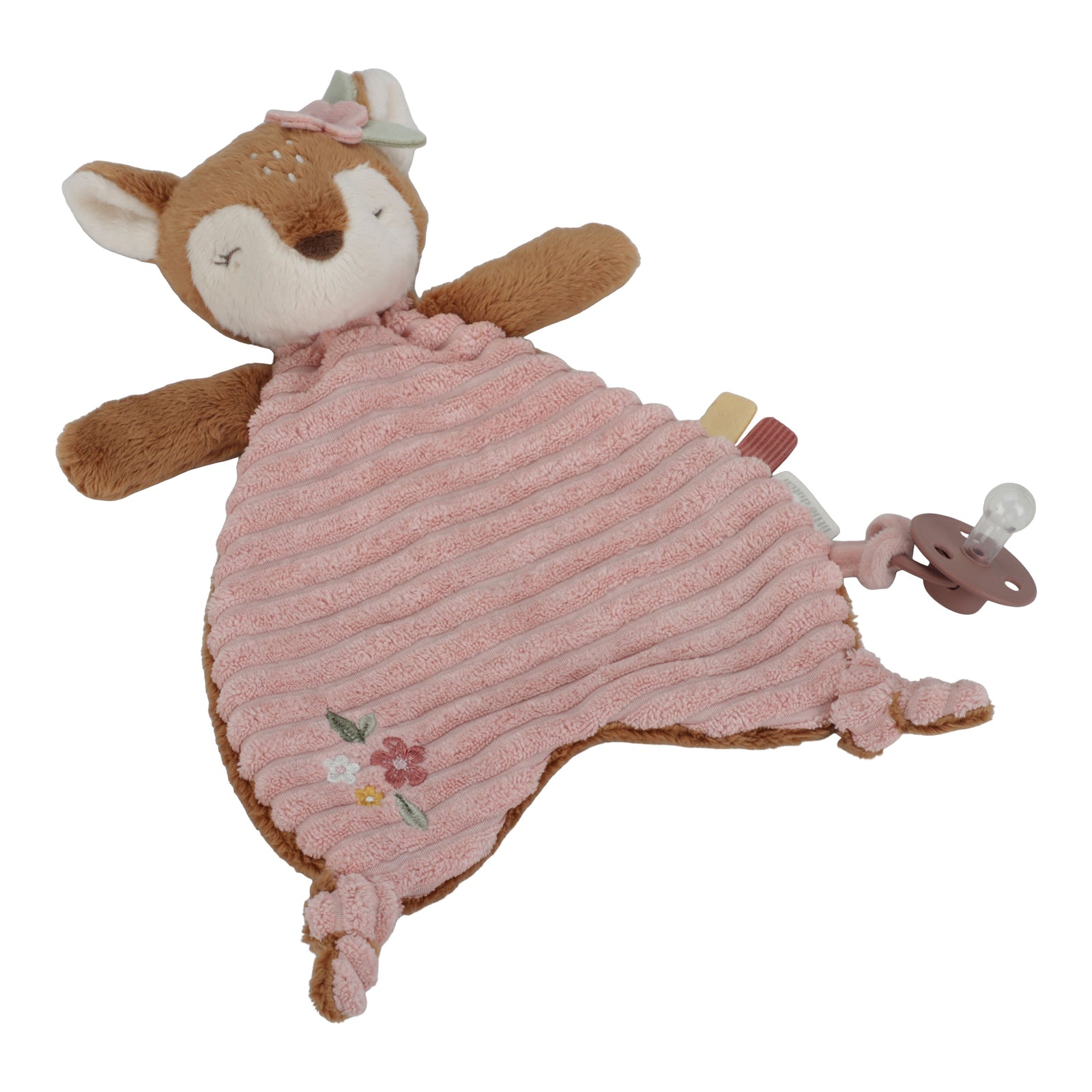 Little Dutch Cuddle Cloth Deer - Fairy Garden, soft and cuddly comforter for babies, perfect for snuggling and soothing.