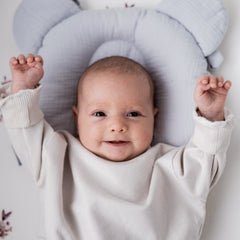 Sleepee Muslin Pillow with an Indent (colours)