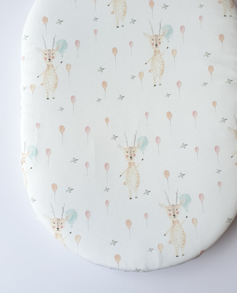 Cot bed fitted sheet - Fawns (choice of 2 sizes)