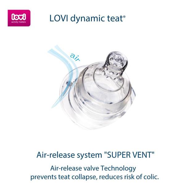 LOVI Dynamic Feeding Teat (2 pcs)