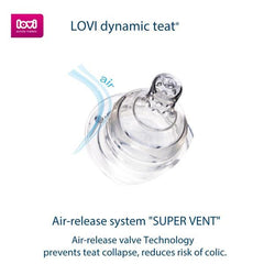 LOVI Dynamic Feeding Teat (2 pcs)