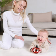Mombella Ladybug Baby U-shaped Teething Toothbrush (3m+)