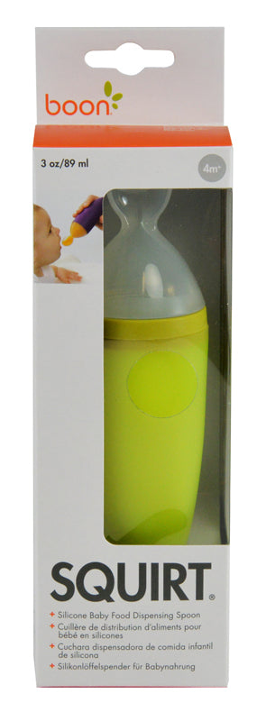 Boon - Squirt Baby Food Dispensing Spoon - Green