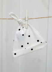 Baby Beanie Hats - Dots & Bloom (2 pack)