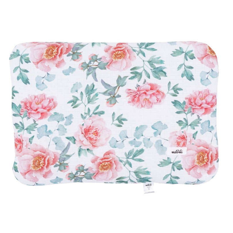 Malomi Muslin Bamboo Pillow - Peony