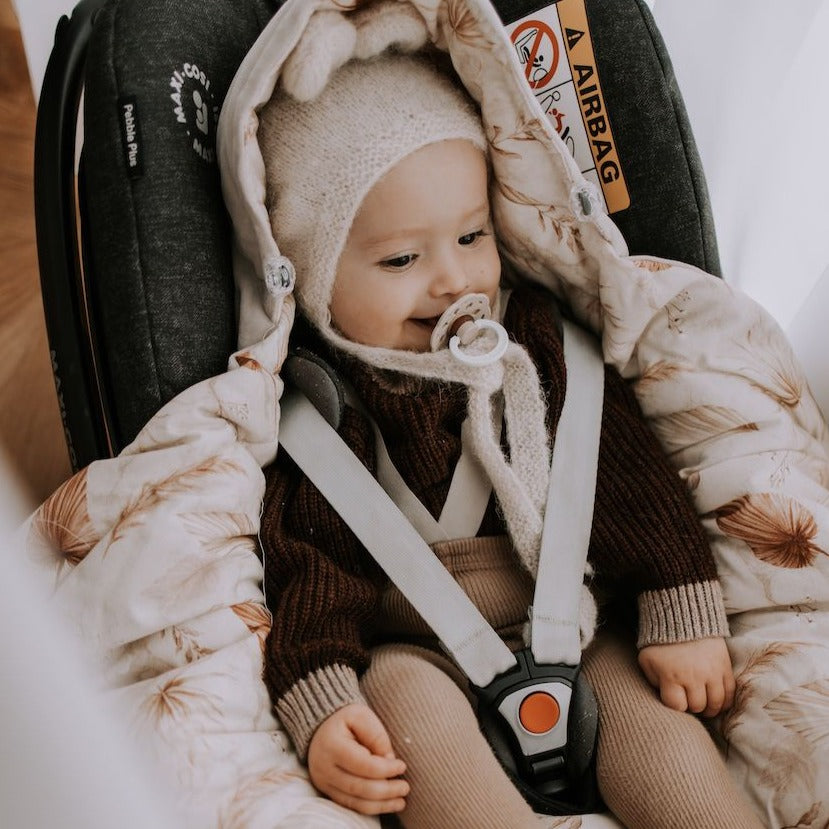 newborn car seat blanket bohemian safe winter travel