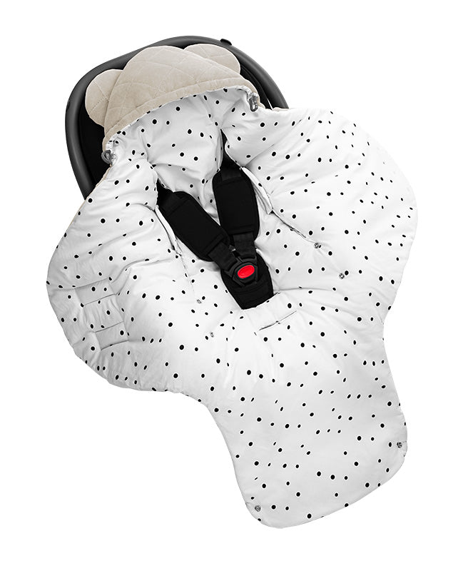 safe baby car seat blanket with hood