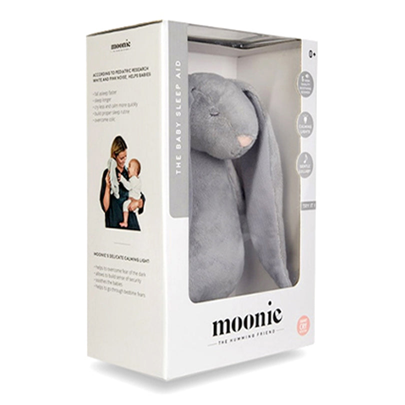 Moonie white noise bunny cloud sleep toy for newborns