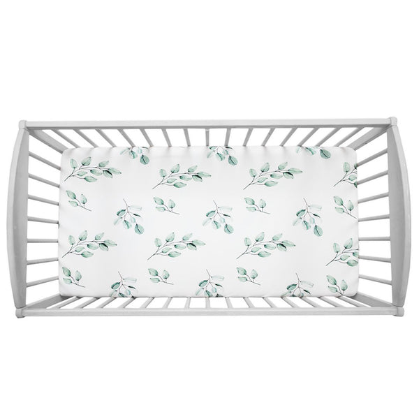 Sleepee Cot Bed Fitted Sheet - Eucalyptus (2 sizes)