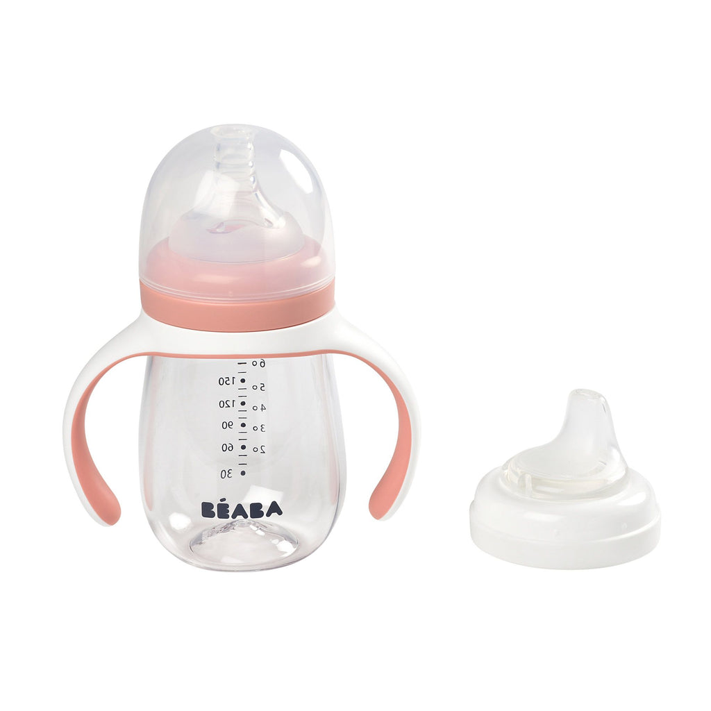 Beaba 2 in 1 Learning Bottle 210 ml (colours)