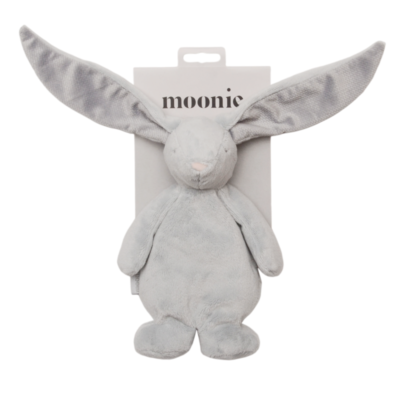 Moonie Mini Sensory Bunny - Silver