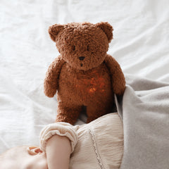 Moonie 2.0 Organic Humming Bear - Caramel Natur