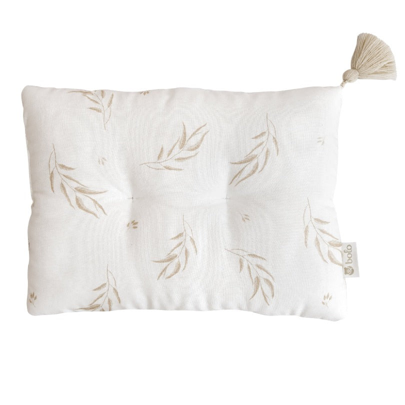 Bolo Bamboo pillow - Beige Leaves