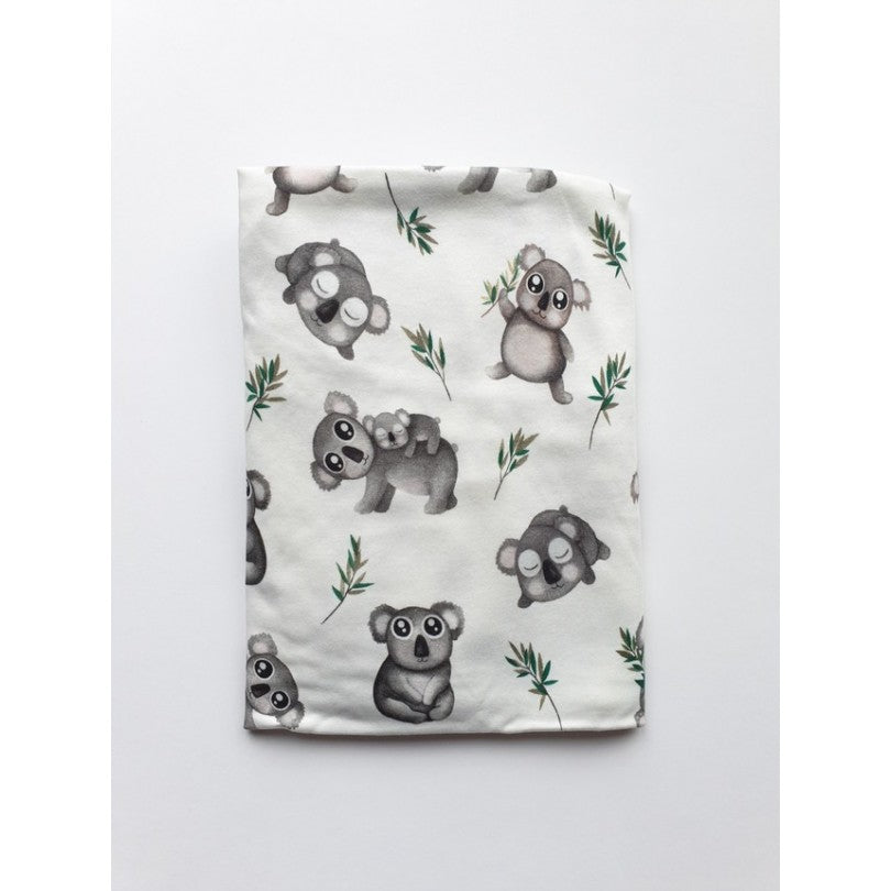 Cot bed fitted sheet - Koala (choice of 2 sizes)