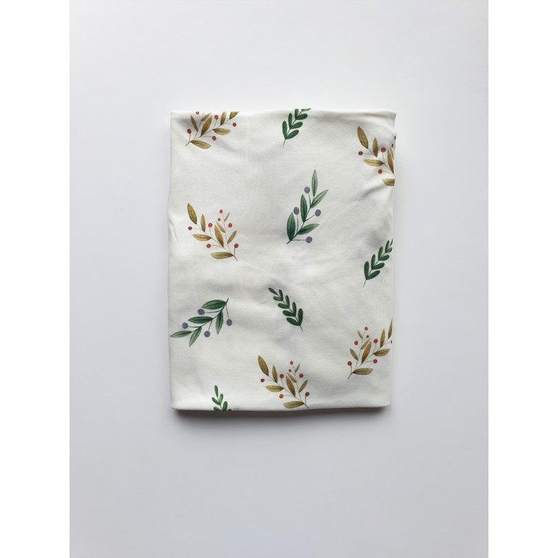 Cot bed fitted sheet - Autumn Leaves  (choice of 2 sizes)