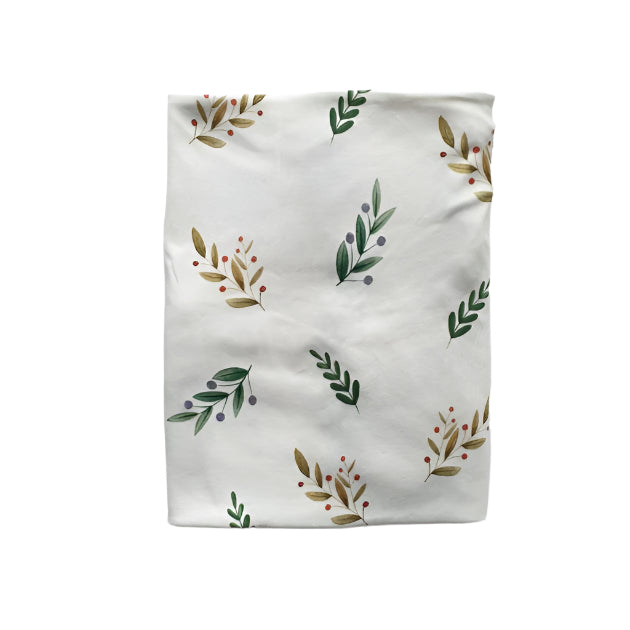 Cot bed fitted sheet - Autumn Leaves  (choice of 2 sizes)