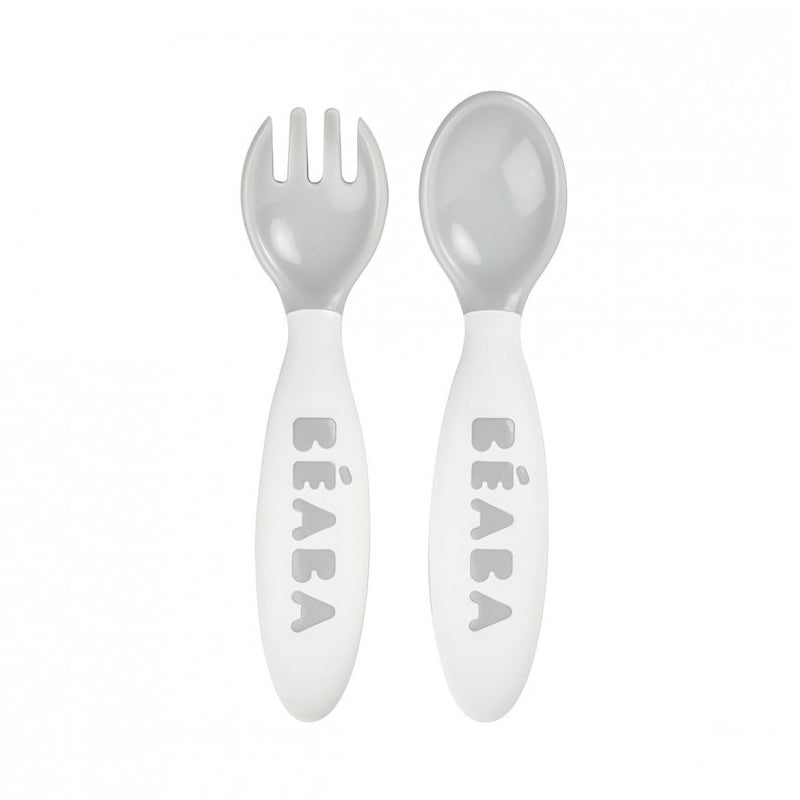 Beaba 2nd Stage Training Fork & Spoon (2 colours)