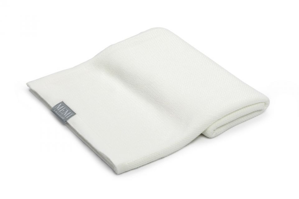 MEMI Bamboo Swaddle/Light Blanket with Silver Ions - Cream