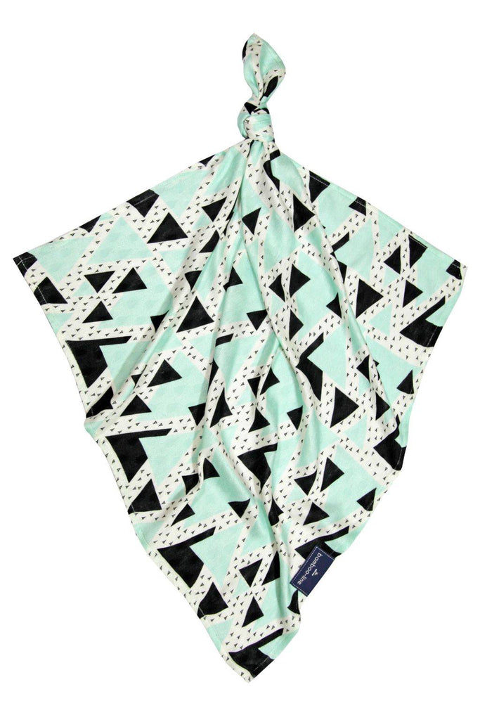 Bamboo Swaddle - Triangles Mint
