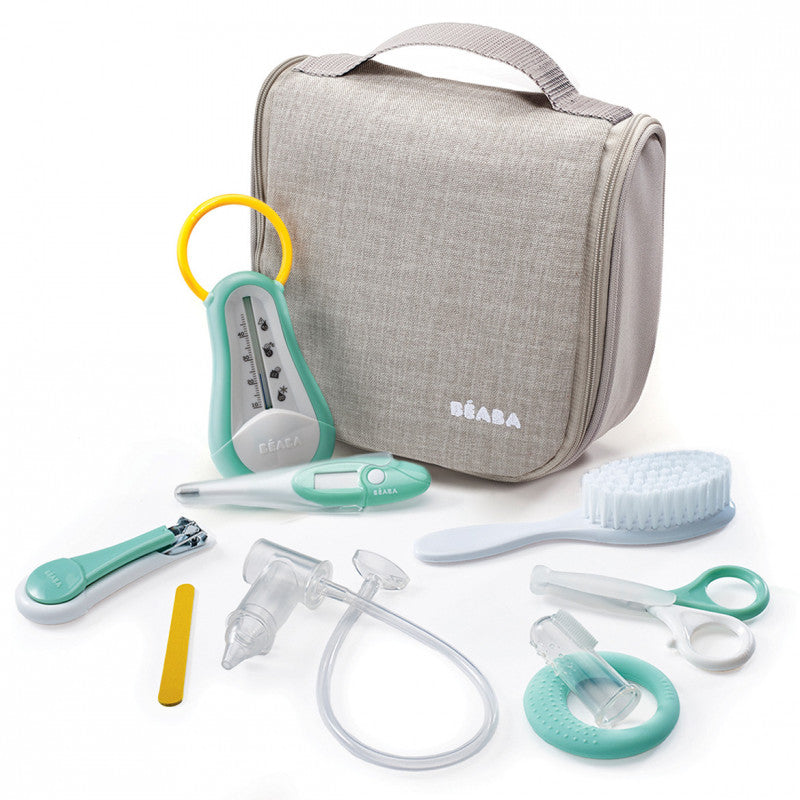 Beaba Toiletry Pouch with 9 Accessories (3 colours)